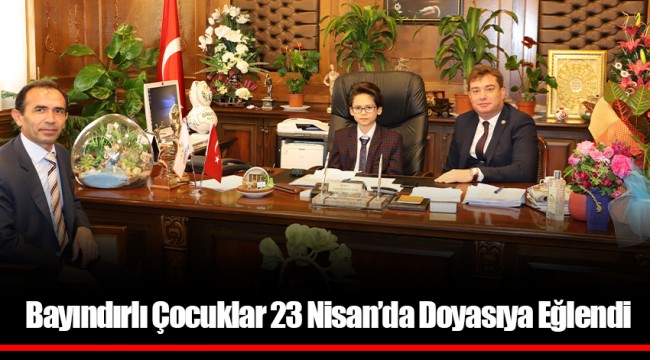 Bayındırlı Çocuklar 23 Nisan’da Doyasıya Eğlendi