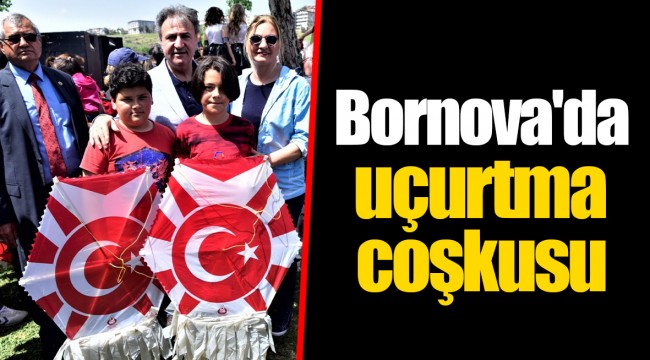 Bornova'da uçurtma coşkusu