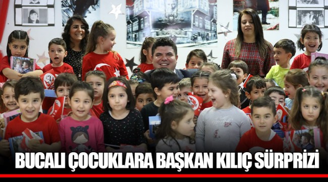 BUCALI ÇOCUKLARA BAŞKAN KILIÇ SÜRPRİZİ
