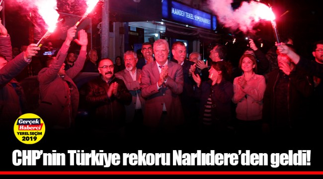 CHP’nin Türkiye rekoru Narlıdere’den geldi!