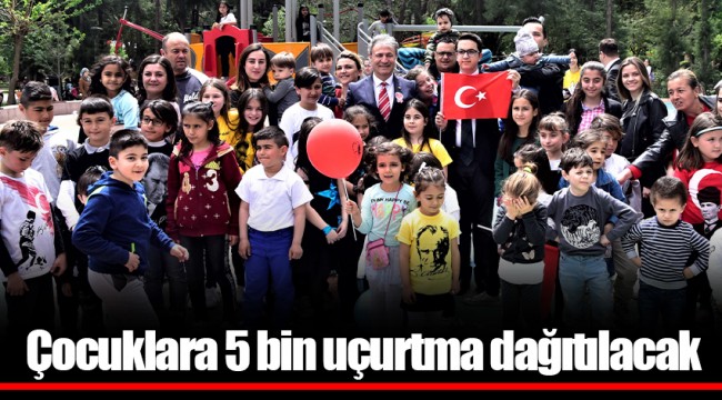 Çocuklara 5 bin uçurtma dağıtılacak