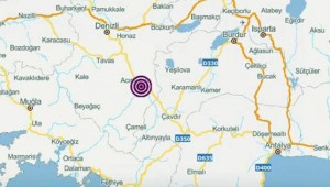 Denizli'de 144 artçı sarsıntı meydana geldi