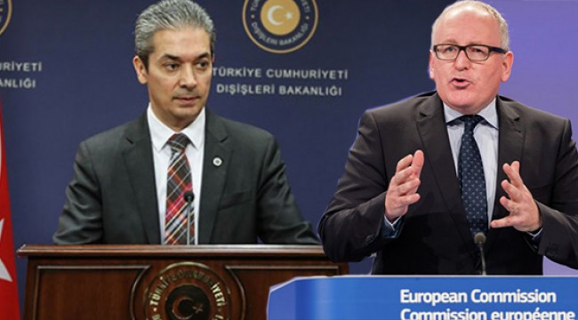 Dışişleri Bakanlığı'ndan AB Komisyonu'nun yerel seçim sonuçlarına ilişkin açıklamalarına tepki