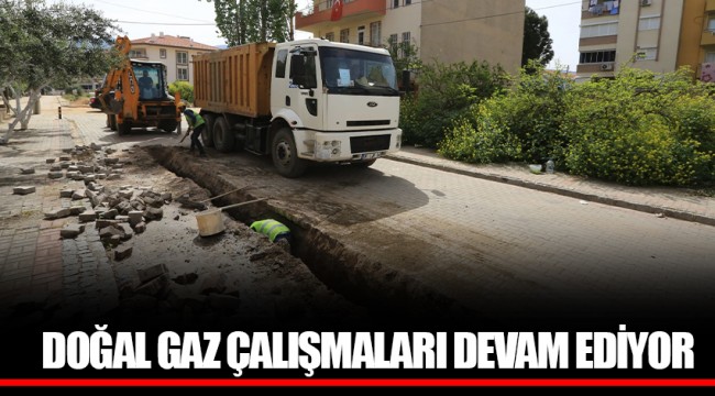 DOĞAL GAZ ÇALIŞMALARI CUMHURİYET MAHALLESİ’NDE DEVAM EDİYOR