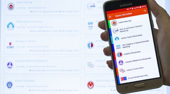 'e-Devlet'te günde 3 milyon kişi işlem yapıyor'