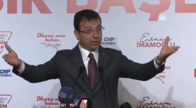 Ekrem İmamoğlu: Adama, kişiye, kişilere, gruplara, derneklere hizmet işi bitti