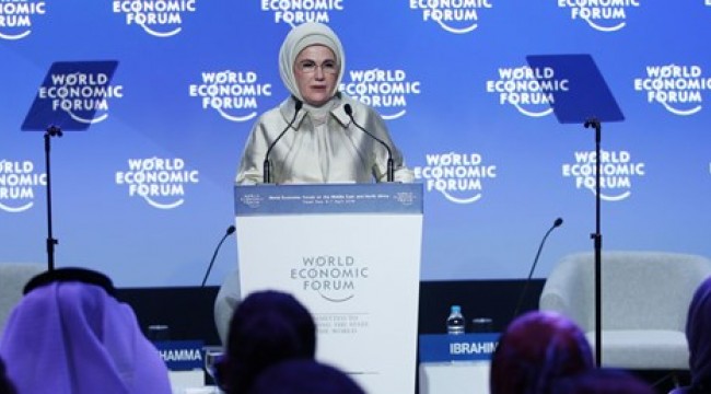 Emine Erdoğan: Ortadoğu gençleri, aklı hür, vicdanı hür bir gençlik olmalı