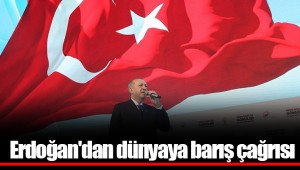 Erdoğan'dan dünyaya barış çağrısı