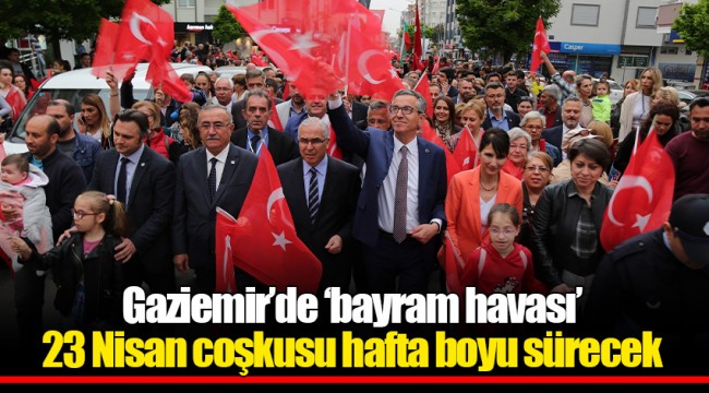 Gaziemir’de ‘bayram havası’