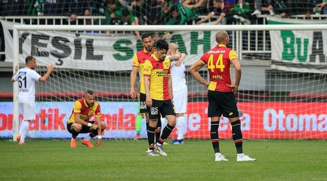 Göztepe’de umutlar azalıyor