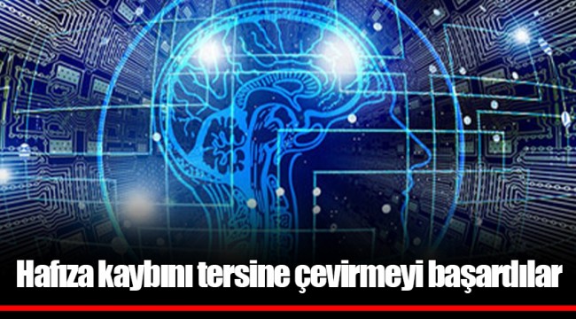 Hafıza kaybını tersine çevirmeyi başardılar