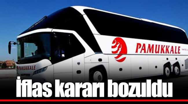 İflas kararı bozuldu