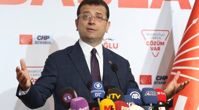 İmamoğlu hakkında suç duyurusu!