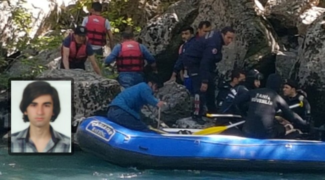Irmakta kaybolan üniversiteli gençten kötü haber