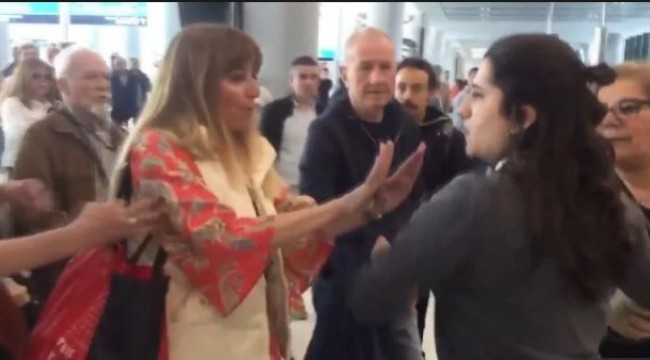 İstanbul Havalimanı'nda rötar kavgası: 'Hop hop hop, temas yok'