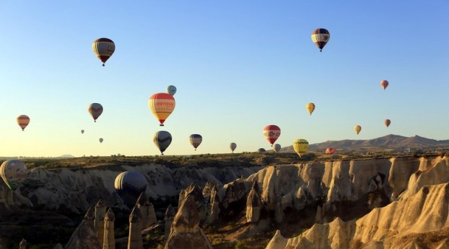 Kapadokya'da Ramazan Bayramı doluluğu yüzde 100'e yaklaştı