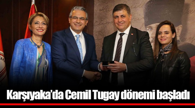 Karşıyaka’da Cemil Tugay dönemi başladı