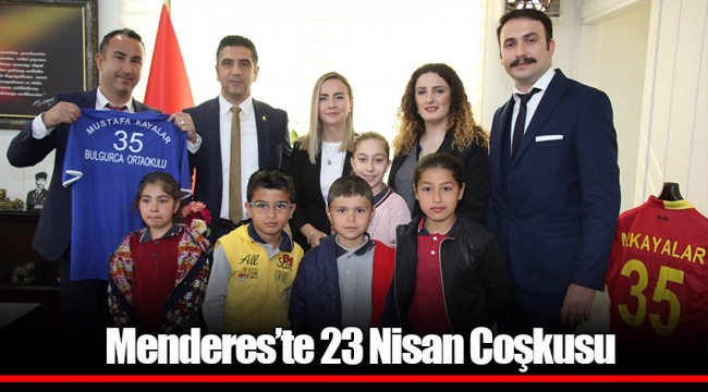 Menderes'te 23 Nisan Coşkusu