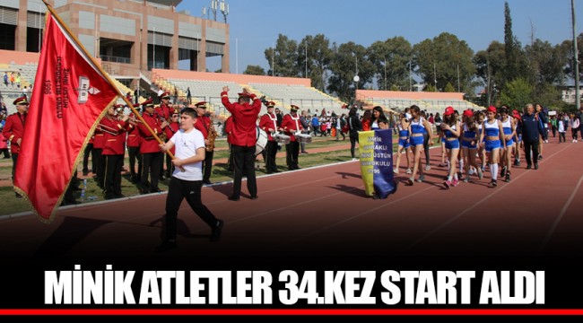 MİNİK ATLETLER 34.KEZ START ALDI