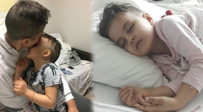 Minik Öykü Arin'in nakil sonrası ilk görüntüleri