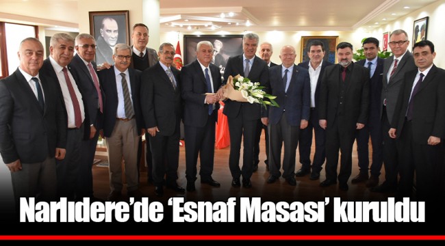 Narlıdere’de ‘Esnaf Masası’ kuruldu