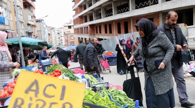 Pazarda biber de "acı" fiyatlar da