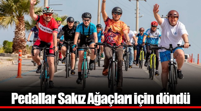 Pedallar Sakız Ağaçları için döndü