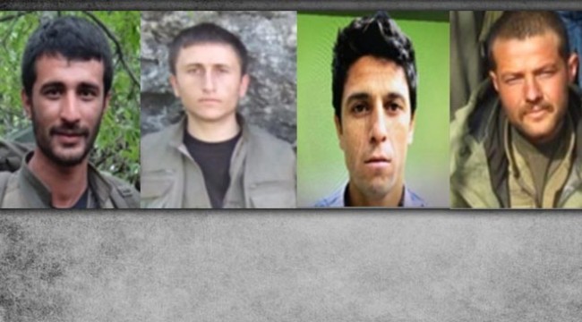 PKK'ya darbe! Gri kategoride aranan 4 terörist etkisiz hale getirildi