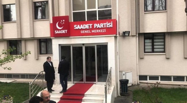 Saadet Partisi'ne haciz geldi