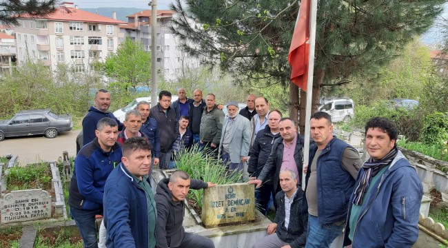 Şehidin silah arkadaşlarından vefa örneği