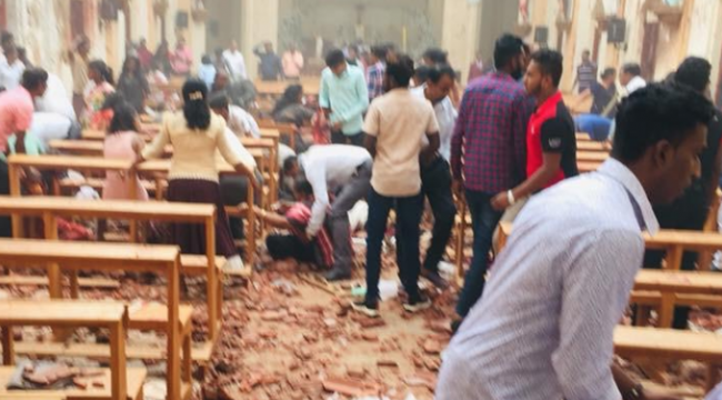 Sri Lanka'da kiliseler ve otellerde patlama: 156 ölü, yüzlerce yaralı