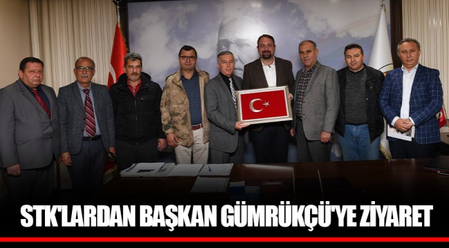 STK'LARDAN BAŞKAN GÜMRÜKÇÜ'YE ZİYARET
