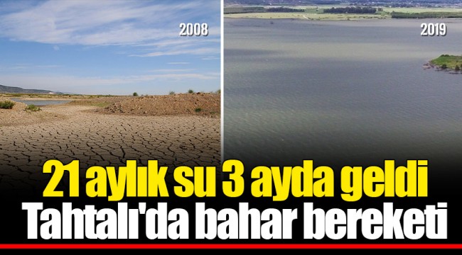 Tahtalı'da bahar bereketi