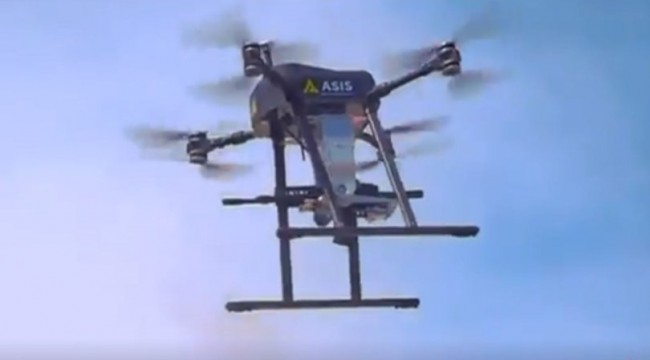 Türk savunma sanayi şirketi makineli tüfek taşıyan drone üretti