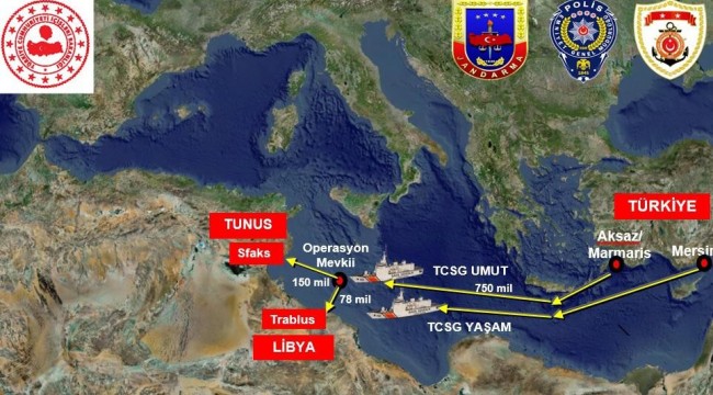 Uluslararası sularda büyük uyuşturucu operasyonu