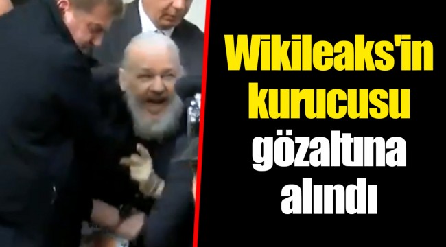 Wikileaks'in kurucusu gözaltına alındı
