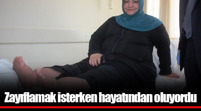 Zayıflamak isterken hayatından oluyordu