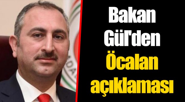 Abdulhamit Gül'den Öcalan açıklaması