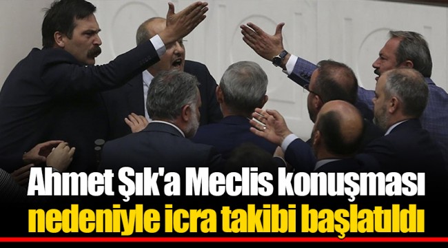 Ahmet Şık'a Meclis konuşması nedeniyle icra takibi başlatıldı