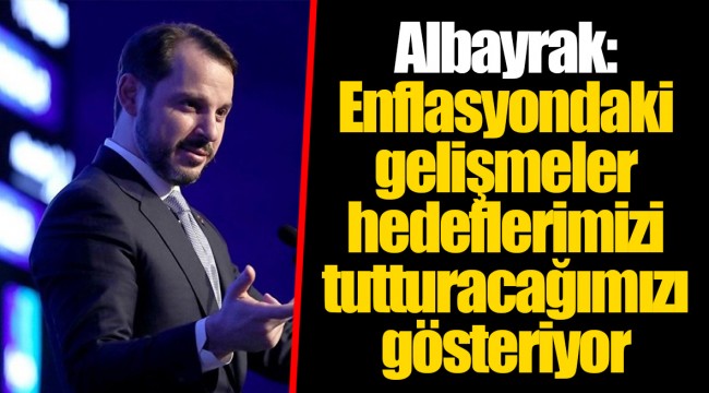 Albayrak: Enflasyondaki gelişmeler hedeflerimizi tutturacağımızı gösteriyor