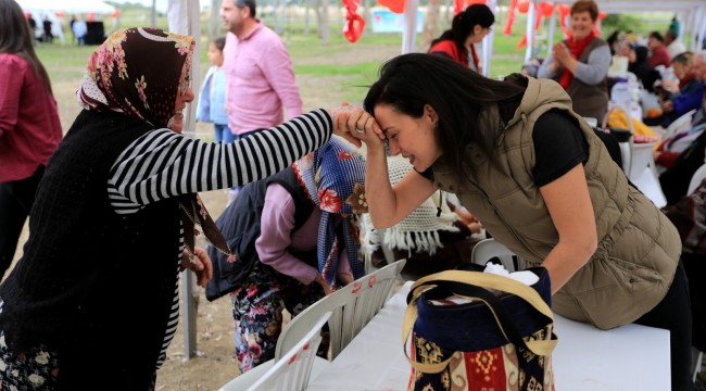 ANNELER PAMUCAK TESİSLERİNDE BULUŞTU