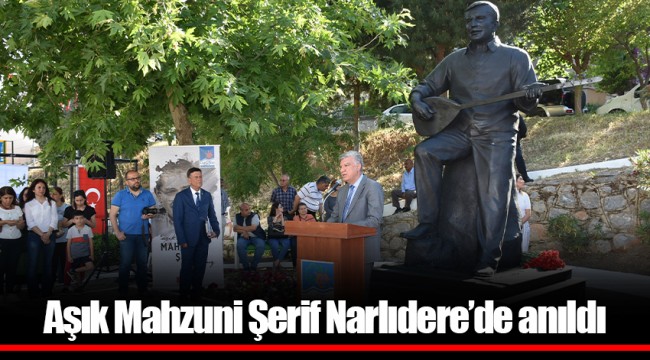 Aşık Mahzuni Şerif Narlıdere’de anıldı