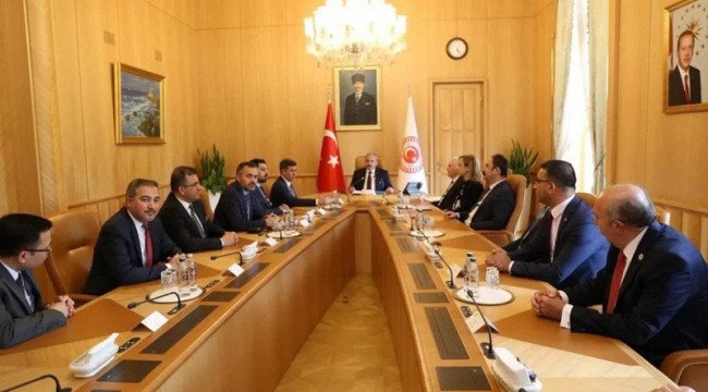 Baro başkanları açlık grevleriyle ilgili TBMM Başkanıyla görüştü