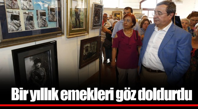 Bir yıllık emekleri göz doldurdu