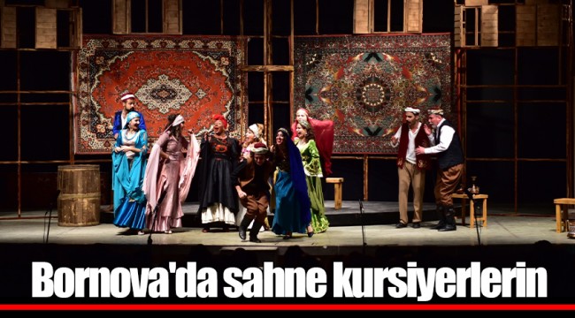 Bornova'da sahne kursiyerlerin