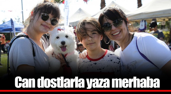 Can dostlarla yaza merhaba