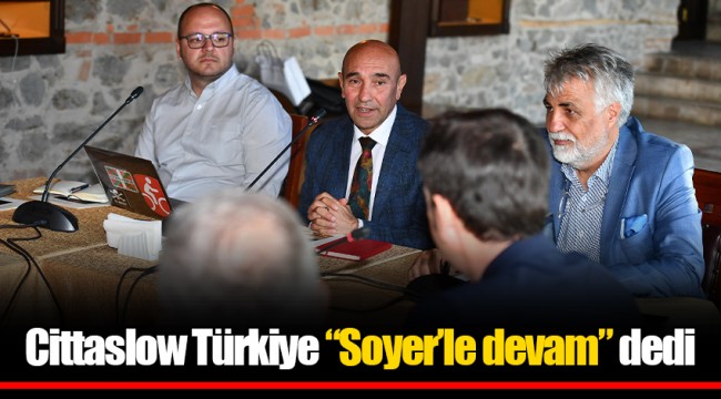 Cittaslow Türkiye “Soyer’le devam” dedi