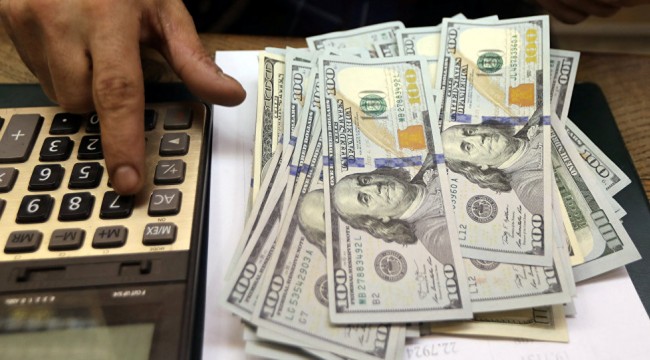 Dolar 6.14 seviyesine kadar yükseldi