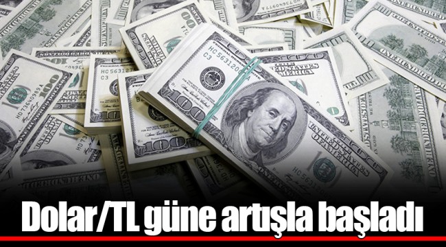 Dolar/TL güne artışla başladı