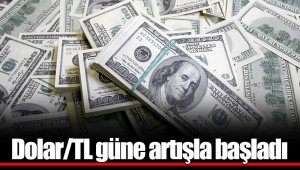 Dolar/TL güne artışla başladı